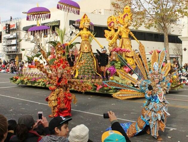 Penampilan Indonesia di Rose Parade 2013, Pasadena, California