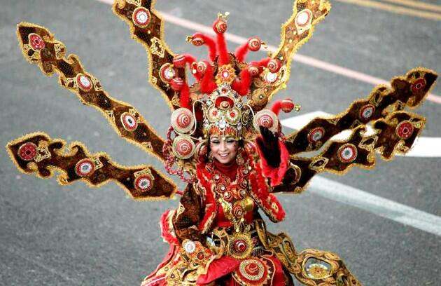 Penampilan Indonesia di Rose Parade 2013, Pasadena, California