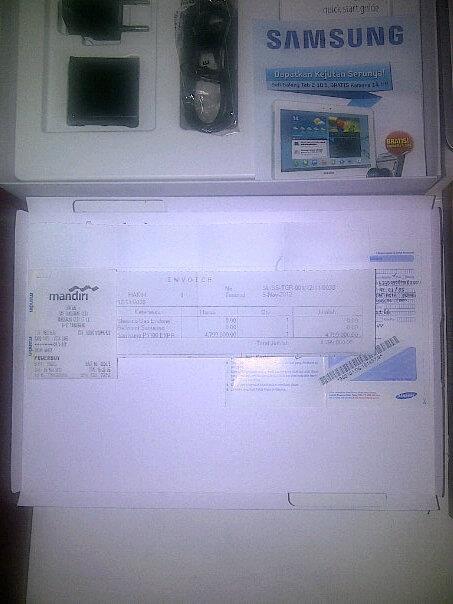 SAMSUNG GALAXY TAB2 10.1 16GB, WHITE MULUS GRESS GRS SEIN NOV 2013