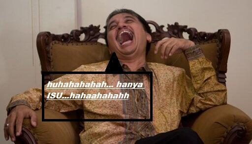 Gaannnnn... menpora kita sibuk banget sampe begini...cekidot...