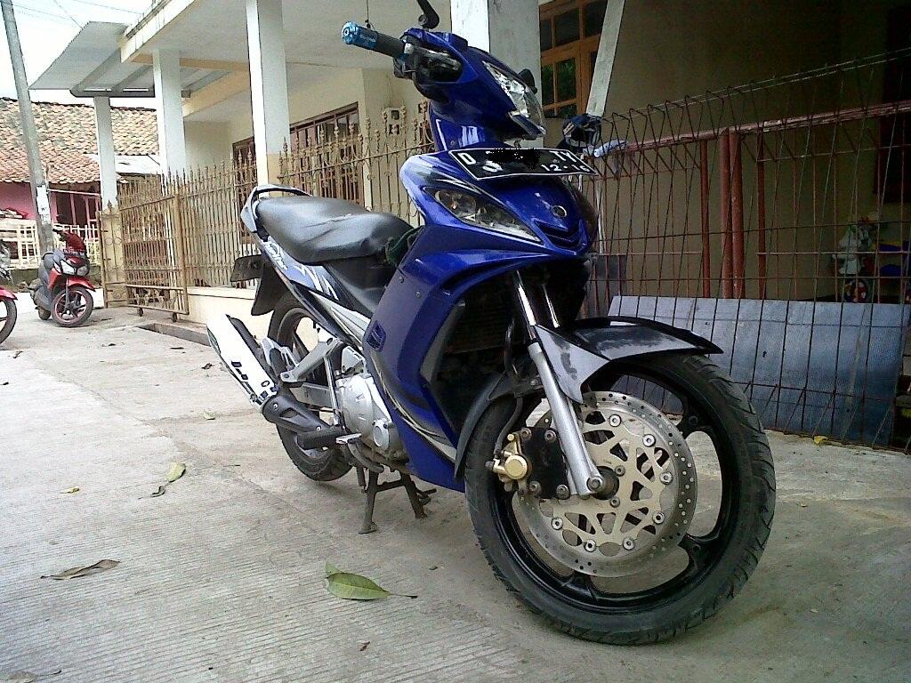 Terjual Yamaha Jupiter MX 135 CW 2006 Akhir Biru Hitam Bandung