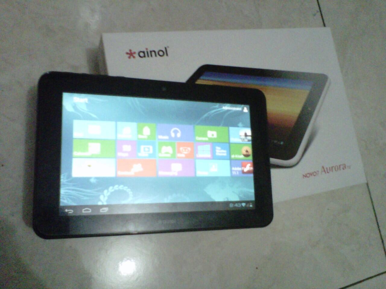 Ainol novo7 aurora jogja hitam mulus