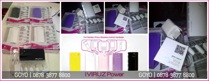 wts. Jual iVIRUZ Power Bank 5.600 mAh