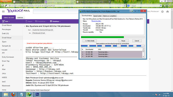 jual IDCopy Solusi Download Rapidleech Unlimited Trafic Space 60GB Suport 80+ Premium