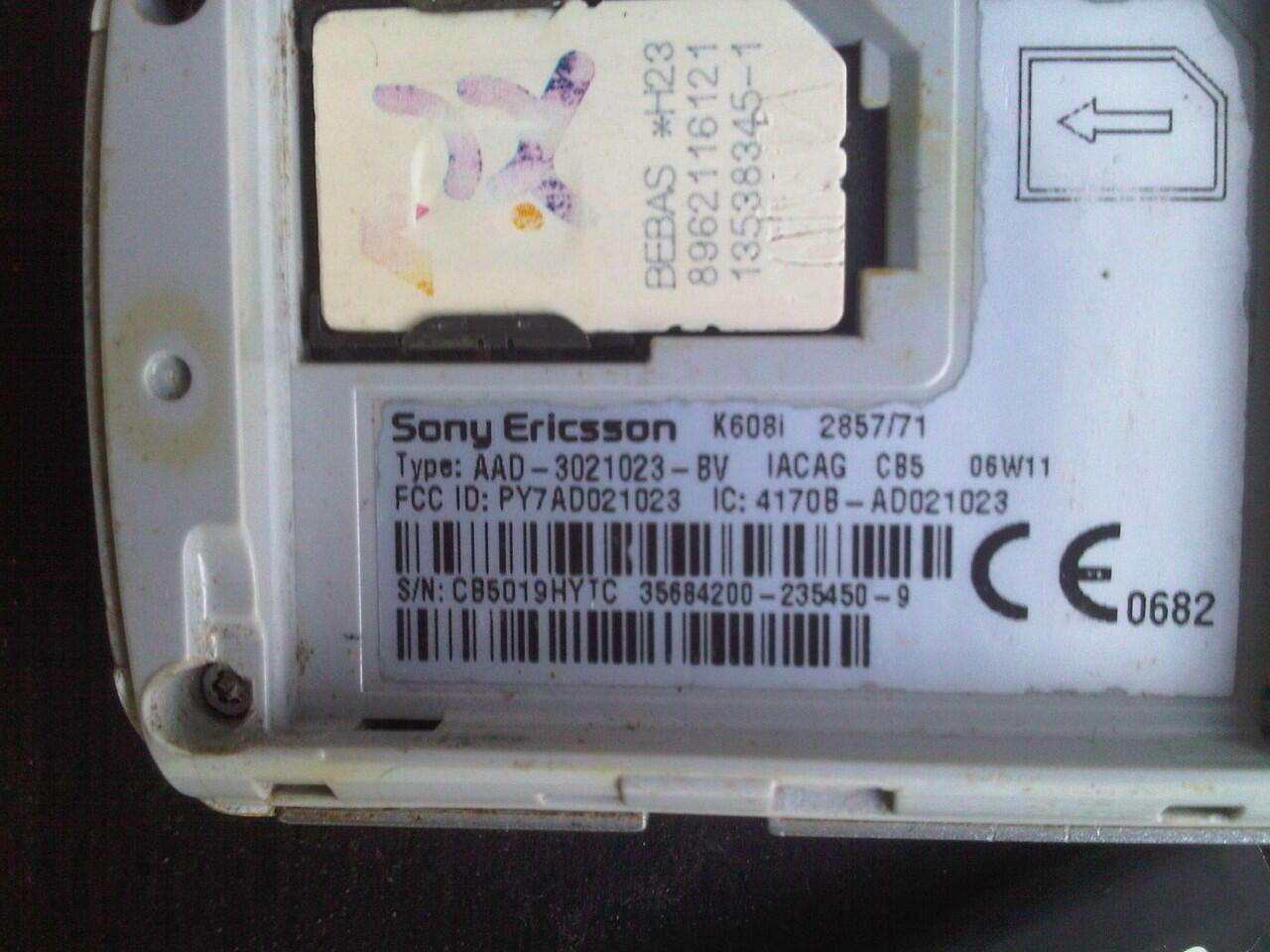 hp jadul soner se sony ericsson k608 k608i 3g