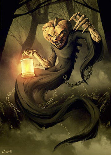 Sejarah Jack O'Lantern, Wujud Labu Seram Saat Halloween