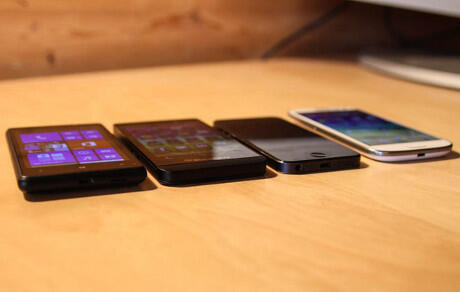 BlackBerry Z10 vs iPhone 5 vs Galaxy S III vs Lumia 920