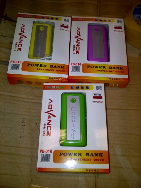 POWER BANK ADVANCE 5600 mAh grosir dan eceran