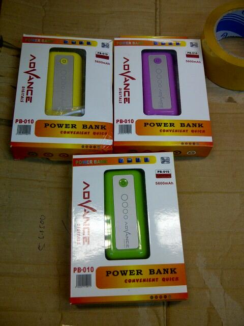 POWER BANK ADVANCE 5600 mAh grosir dan eceran