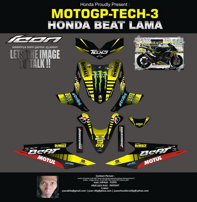 STRIPPING MOTOR DESAIN SUKA SUKA v
