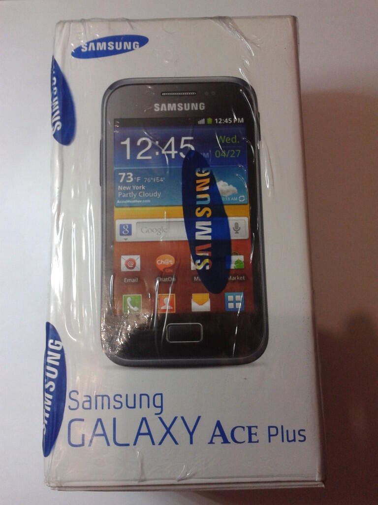 GALAXY ACE PLUS GT-S7500 BLACK LIKE A NEW JOGJA SOLO BISA TT