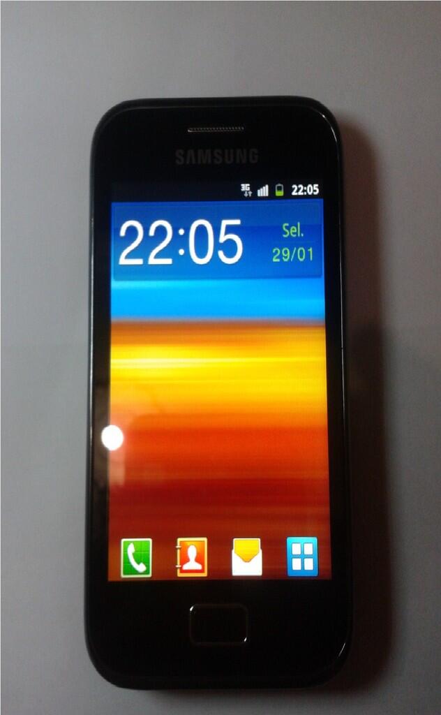 GALAXY ACE PLUS GT-S7500 BLACK LIKE A NEW JOGJA SOLO BISA TT