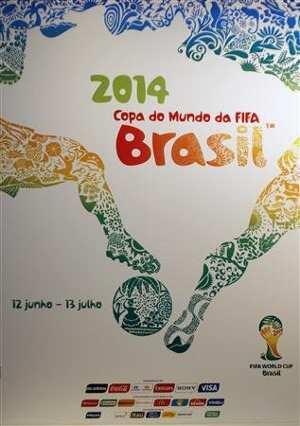 Ini Dia Poster Resmi Piala Dunia 2014