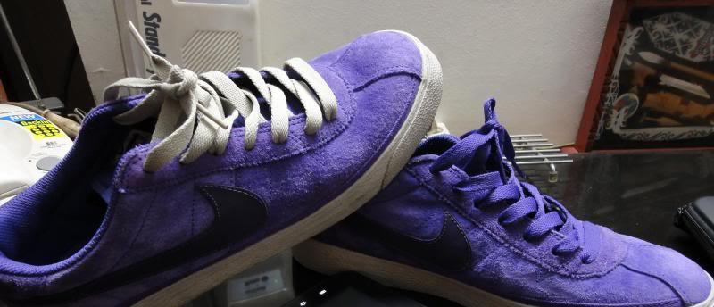 DIJUAL : Nike SB Bruin Purple Suede ORIGINAL 2nd