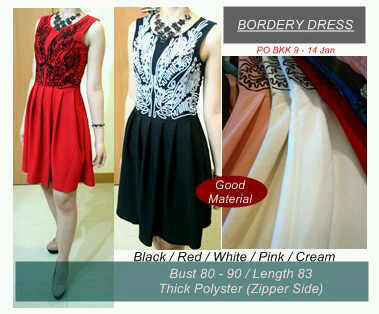 JUAL READYSTOCK BANGKOK DRESS