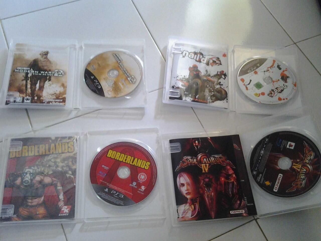 BD super murah borderland,COD MW2, Soul Calibur IV, Nail'd