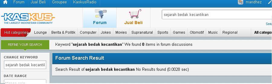 sejarah bedak kecantikan