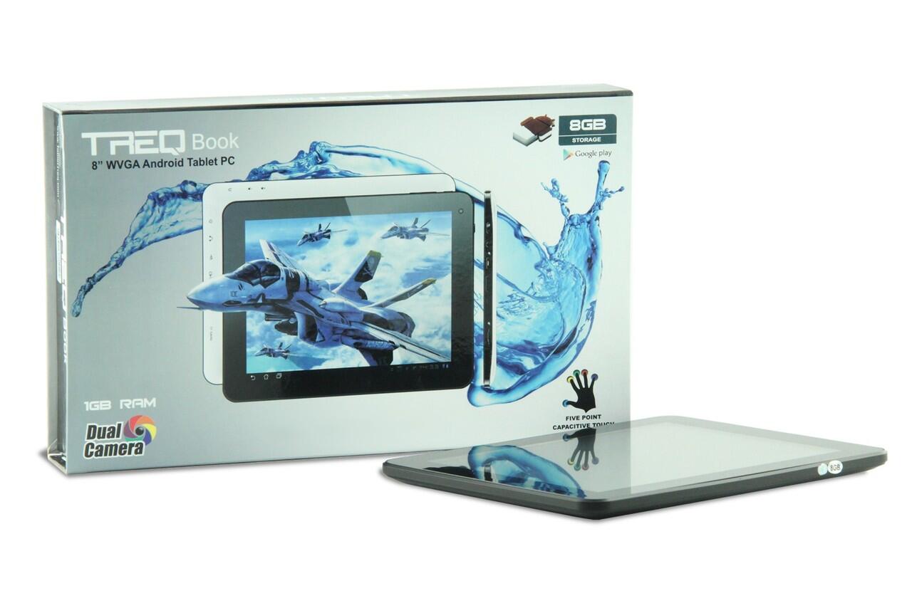 TABLET PC 8 INCH TREQ BOOK DUAL CORE