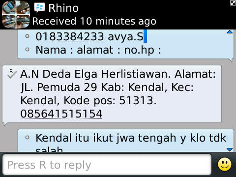 Warning!!! Seller di FJB HP &gt;&gt; TFrhino8700 