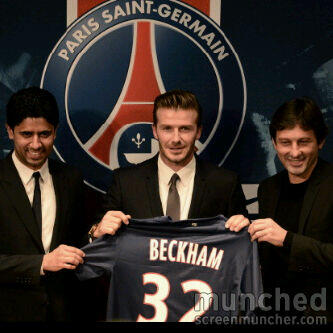 david beckham ke PSG 