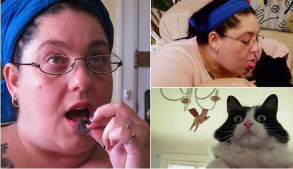 Aneh, Wanita Ini Hobby Makan Bulu Kucing