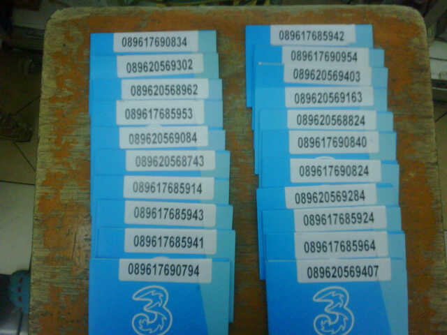jual perdana 3 bb full unlimited utk 6 bln hanya 85 rb