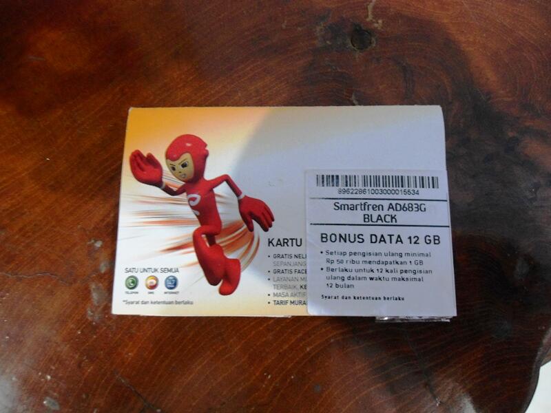 Perdana Smartfren Bonus Data Internet 12 x 1GB