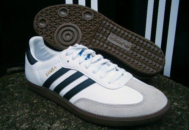adidas samba classic putih hitam size 44 original