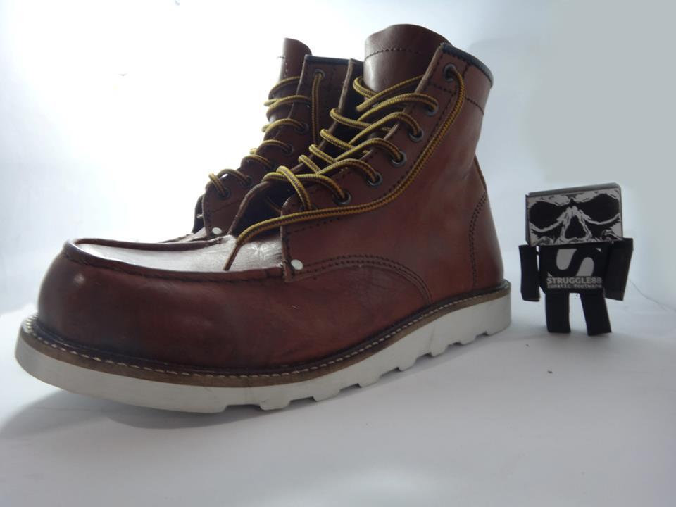 WTS BROWN HEAD SHOES 028 BANDUNG