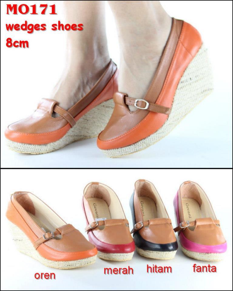 Jual sepatu wedges mumer !! reseller welcome ..