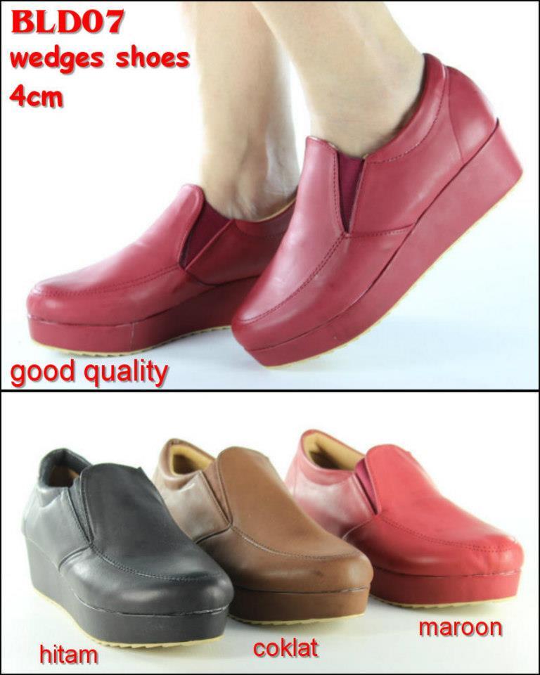 Jual sepatu wedges mumer !! reseller welcome ..