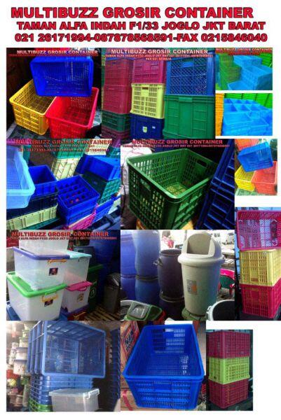 Terjual aneka keranjang plastik,keranjang container 
