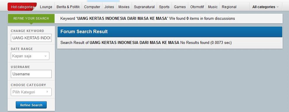UANG KERTAS INDONESIA DARI MASA KE MASA 