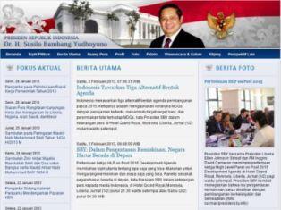 Wah, Situs SBY Sangat Update Teknologi!