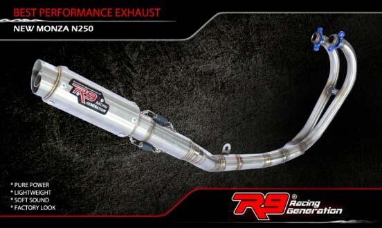 Jual Knalpot Racing R9 Ninja 250r Fi New Mugello Monza Titanium Karbon Harga Distributor Kaskus 8192