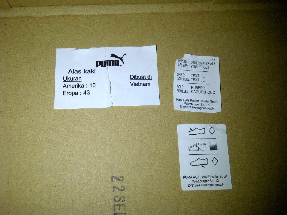 JUAL RUGI SEPATU PUMA ORIGINAL (NEW) (SPEED STAR)
