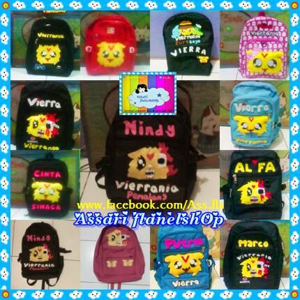 tas ransel vierramon untuk vierrania fans vierra band