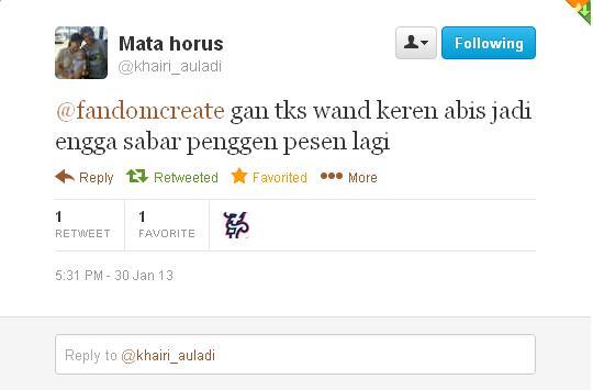 TESTIMONIAL BY achmdfachri