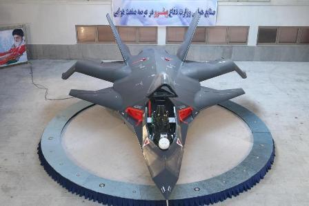 Iran luncurkan jet tempur siluman