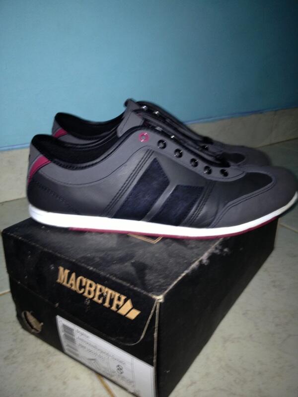 WTS Macbeth Footwear 100% original