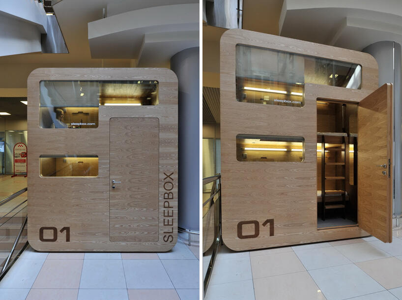 &quot;Sleepbox&quot;, Hotel Mini di Bandara atau Stasiun