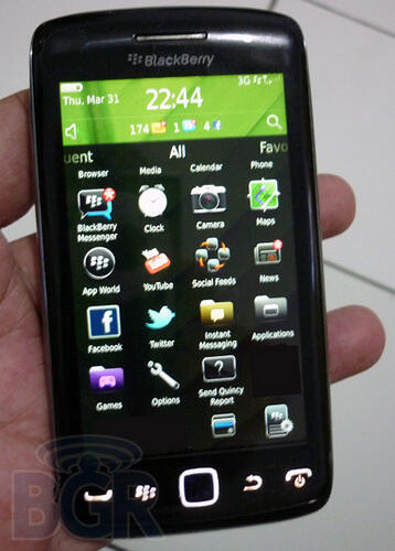 monza 9860 blackberry