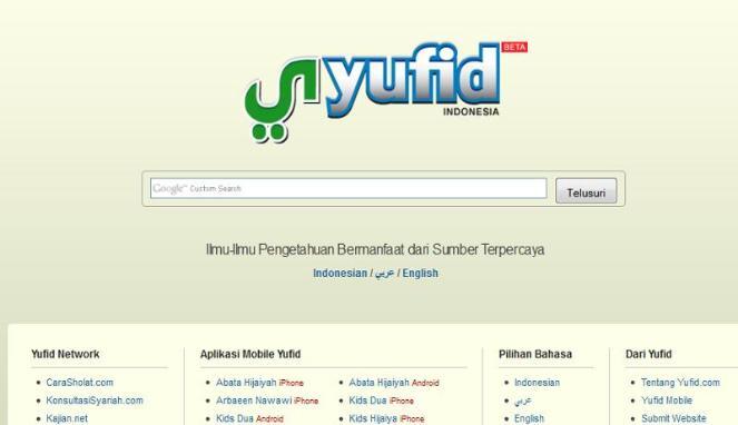 &#91;Ciamik&#93; Yufid.com, Situs Bagi Para Pencari Ilmu Islam