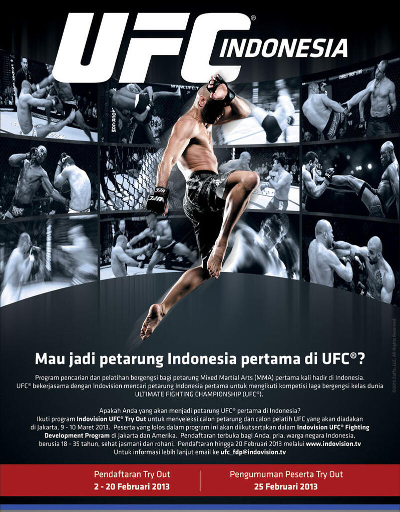 ANDA INGIN MENJADI FIGHTER UFC!!! DATANG DAN DAPATKAN INFO SECEPATNYA!!