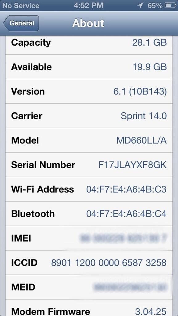 FS iPhone 5 sprint 32gb Black, blm unlock