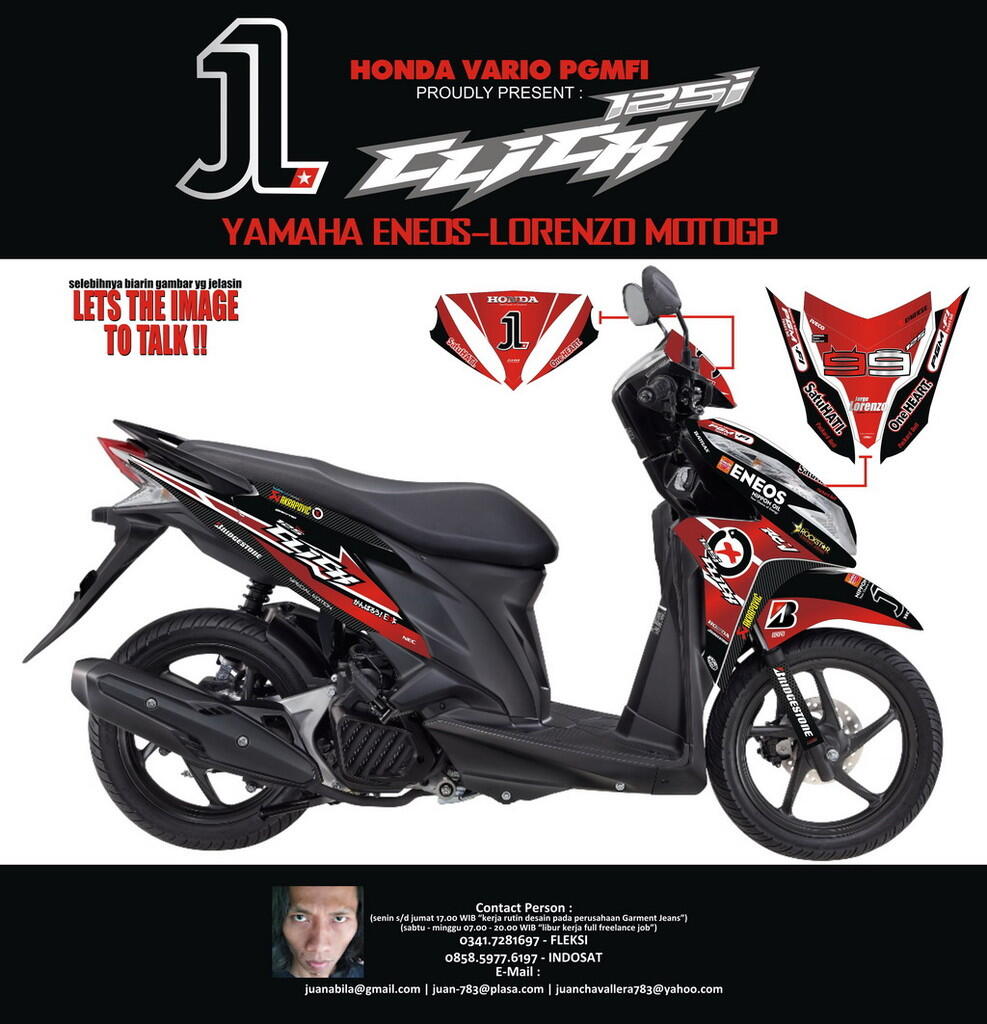 STRIPPING MOTOR DESAIN SUKA SUKA v
