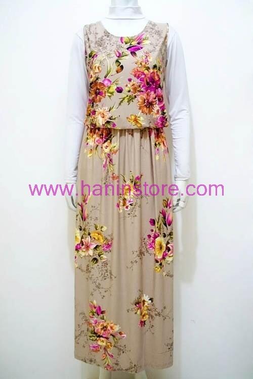 G1438 Gamis Spandek U Can See-Busana Muslim Terbaru HaninStore.com