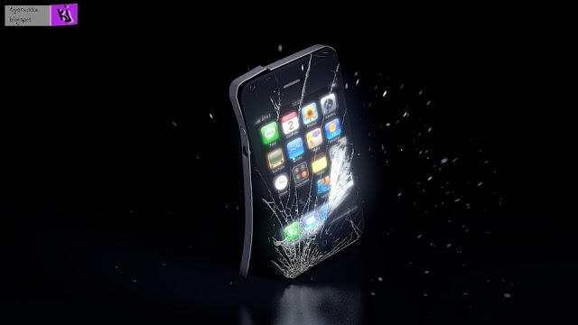 Iphone 4 ancur berantakan ( PIC+)