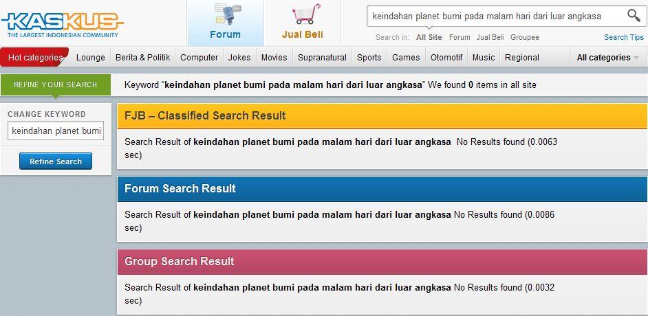 Keindahan Planet Bumi Pada Malam Hari dari Luar Angkasa