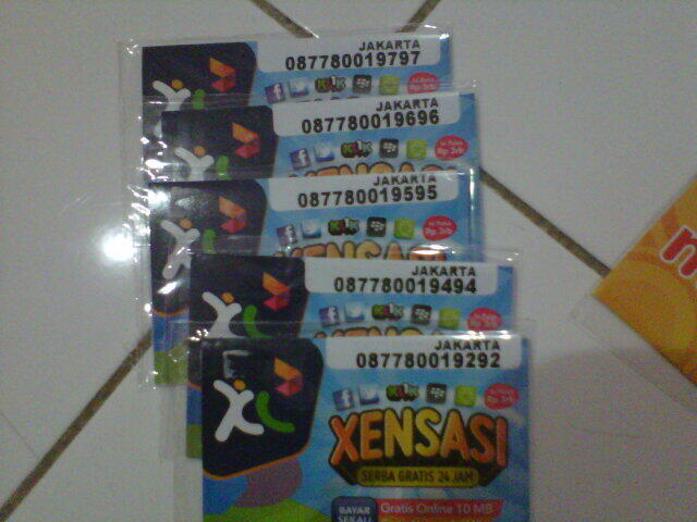 Nomor Cantik Perdana SIMPATI, XL, MENTARI, im3 TERMURAH DIJAMIN